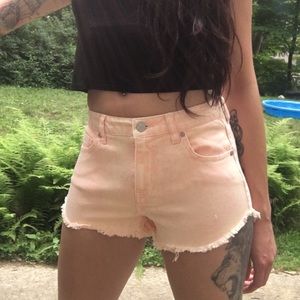 NWT Coral High Waist Shorts